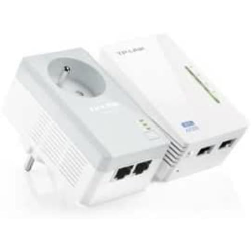 TP-Link TL-WPA4225 KIT - Kit CPL AV600 WiFi, white, AV500|WiFi N300|Prise intégrée