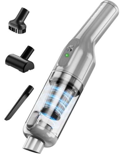 Image of dormzie Handheld Vacuum Cordless, Car Vacuum with 19000Pa Powerful Suction,1.3 lbs Lightweight, Type-C Charge, Multiple Accessories for Car Home Office Pet