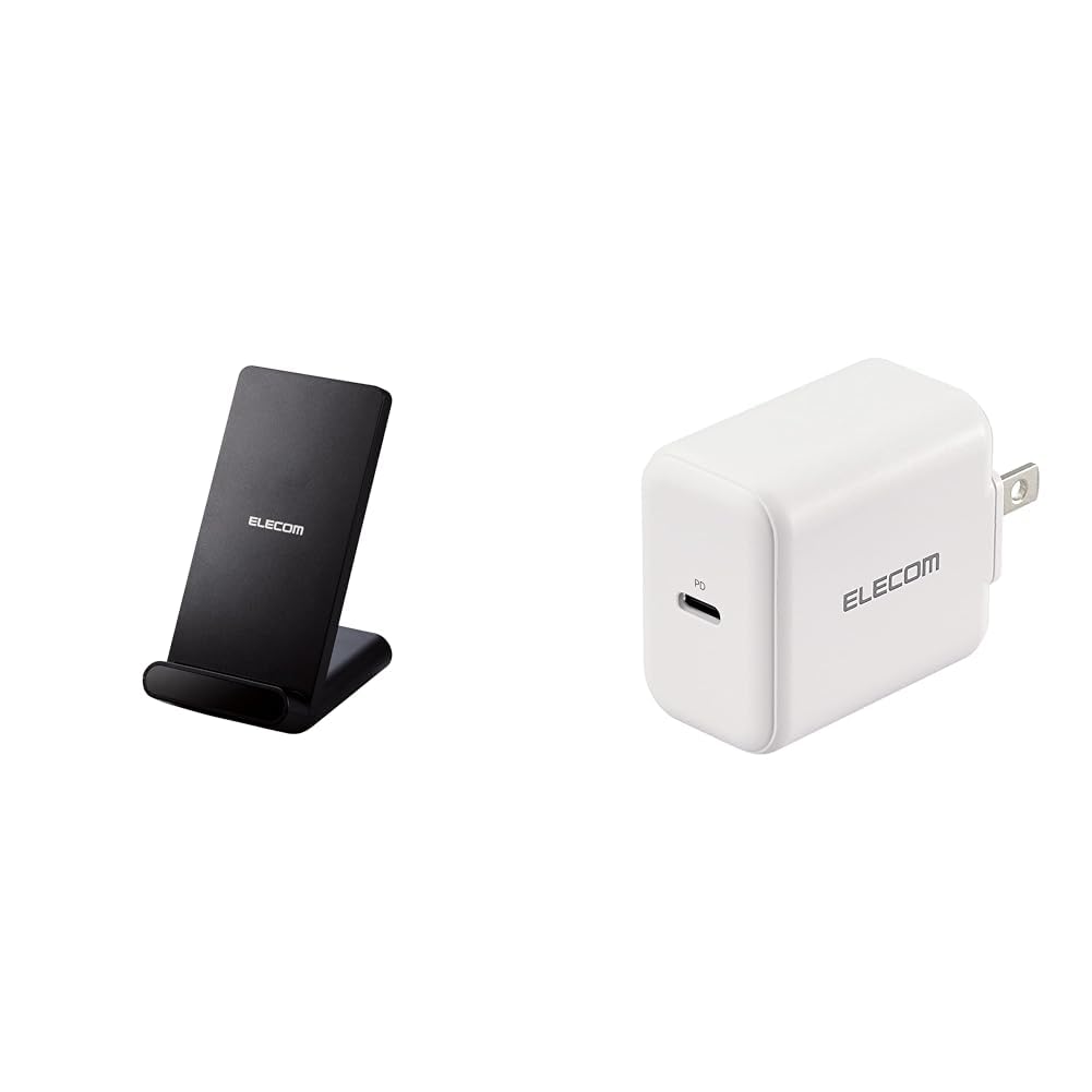 Amazon.co.jp: 【USB充電器セット】 エレコム ワイヤレス充電器 Qi 
