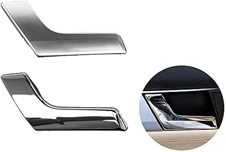 Chrome Car Interior Inner Door Handle Panel Pull Trim Cover For Mercedes For Benz C-Class C200 W204 GLK X204 Car Roof Rack Cross Bars(Matte Right)