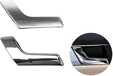 Chrome Car Interior Inner Door Handle Panel Pull Trim Cover For Mercedes For Benz C-Class C200 W204 GLK X204 Car Roof Rack Cross Bars(Matte Right)