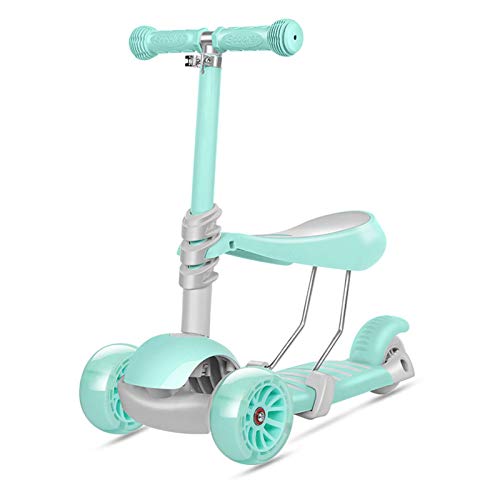 Best Review Of maojin Kids Scooter, with Removable Seat and Flashing Wheels, 3 Wheels Make Sure The ...