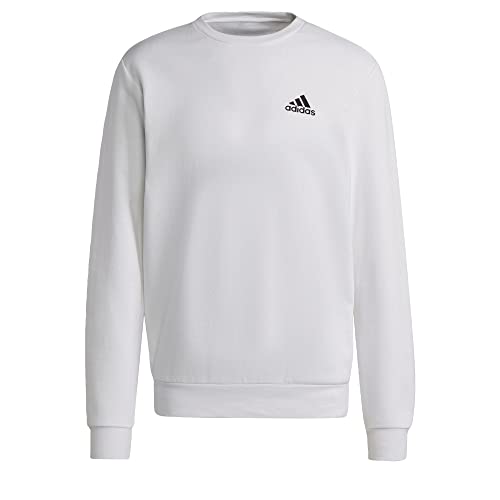 Image of adidas Mens Cotton M Feelcozy Swt Crew Neck Sweatshirt