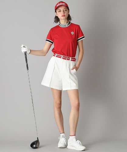 [アダバット] ショートパンツ 【新レーベル NAVY】 UVカット/接触冷感 ストレッチツイルキュロット 11962445 レディース ホワイト(001) 40(L) 9枚目