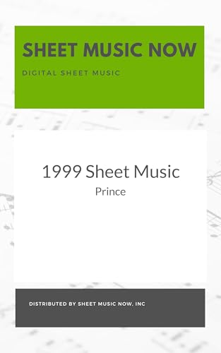 1999 Sheet Music