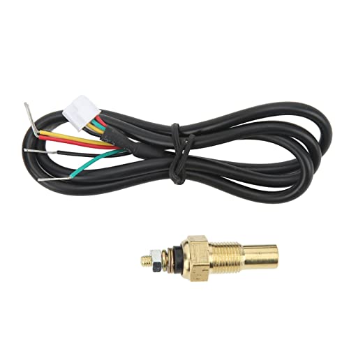 Powersports Coolant Temperature Gauges 52Mm/2In 7 Color Led Water Coolant Temperature Gauge Meter With Sensor For Gasoline Modified Models #TOP7