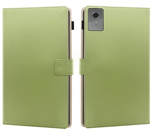 Image of TGK Flip Cover for Lenovo Idea Tab Plus 12.1 inch Tablet Case TB361FU TB361ZU with Stylus Holder (Mint Green)