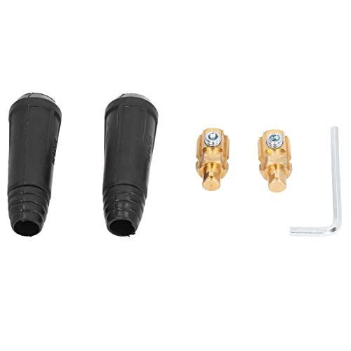 Conectores de Cabo de Soldagem Plugue Macho Máquina de Solda Conector de Cabo Macho Conjunto de Aces