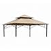 Garden Winds Replacement Canopy for Target Madaga Gazebo, Beige