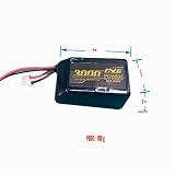 Dxf lot de 2 LiPo 2S 3000 mAh pour boîte de démarrage nitro photo 4