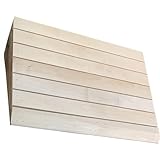 スロープ 車椅子段差解消 のポータブル出入り口スロープ、 車椅子/階段の木製滑り止めの縁石スロープ、 屋内または屋外での使用 (10cm)