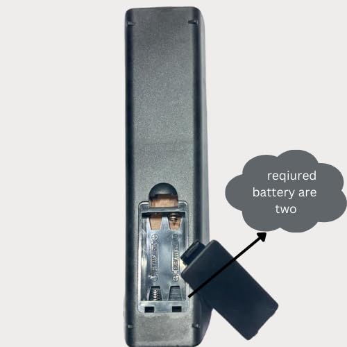 V4® Compatible Replacement Remote Control for VU LED TV (Please Match The Image with Your Old Remote) - Black 4 31rVDCF2rfL