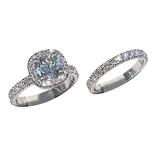 925 Sterling Silver Shiny Butterfly Engagement Diamond Ring Foldable True Love Eternal Wedding Ring