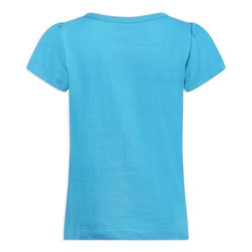 Disney Princess Ariel, Rapunzel and Belle Girls 3 Pack Short Sleeve T-Shirt for Toddler and Little Kids 7