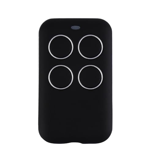 Transmisor remoto de 4 botones, abridor inalámbrico de puerta de garaje, control remoto inalámbrico de grúa, control remoto de aprendizaje para lámparas LED inteligentes, llavero codificado multicanal