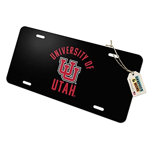 GRAPHICS & MORE University of Utah Utes Novelty Metal Vanity Tag License Plate