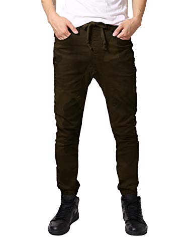 Image of JD Apparel Men's Harem Twill Joggers Pants