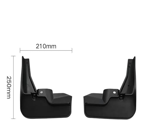 Salpicaderas de coche Peugeot 2008 para modelos 2020 y 2021 ajustadas a los neumáticos 5