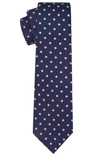 Image of KissTies Mens Necktie Polka Dot Ties For Men Classic Dressing Tie + Gift Box