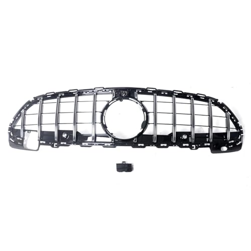 Parrilla delantera de carreras para Mercedes Clase C W206 2021-2023 en plata elegante