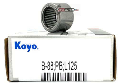 KOYO USA B 88 PB-L125 Drawn Cup Open End Needle Roller Bearing 1/2 x .6875