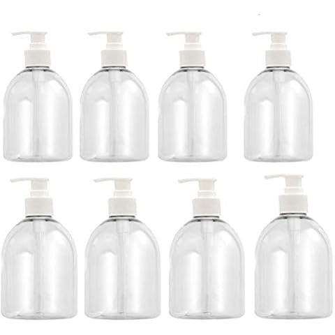 500ml Empty Refillable Designer Pump Bottles Liquid Dispensers Portable Travel Hand Soap Bottles Cover
