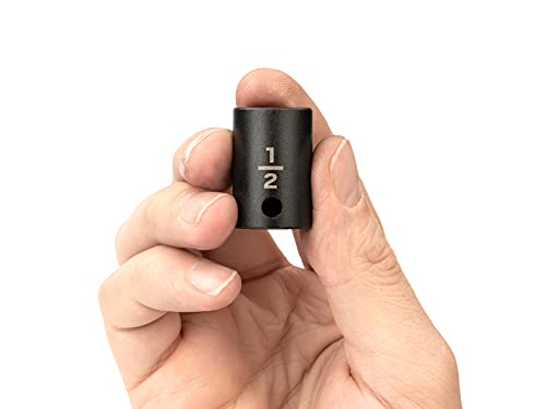 Image of TEKTON 3 /8 Inch Drive x 1 /2 Inch Shallow 6-Point Impact Socket | SID12013