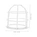 UKCOCO Industrial Stainless Steel Bulb Guard Light Protective Cage for Pendant Light Shade