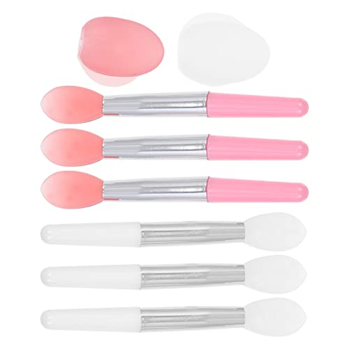Ipetboom Silicone Lip Mask Brush Set Lip Applicator Stick for Smooth Mask Application