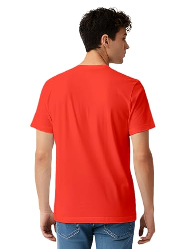 Image of 100% PIMA Cotton T Shirt for Man | Premium Men T-Shirts Regular Fit | Half Sleeve Round Neck Cotton Tshirt for Man | Mens Tees Made for Indian Climate | Available in 10 Colours
