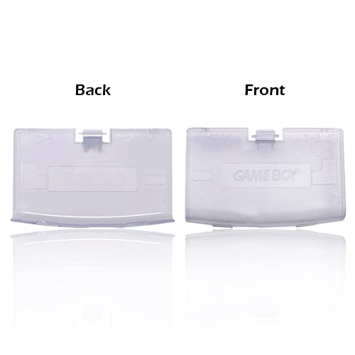 Clear Purple Battery Cover Case Back Door Part For Nintendo Gameboy Advance Gba #TOP2