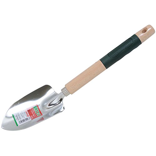 Senkichi SGT-9 Wooden Handle Scoop, Long Handle, Resin Grip, Approx. 15.4 inches (390 mm)