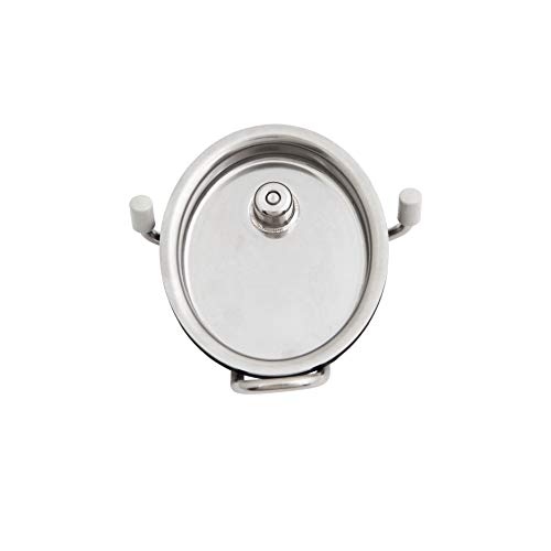 Semfeil Brew 304 Stainless Steel Cornelius Keg Lid New Replacement Corny Keg (Soda Keg) Lid With New O-Ring For Cornelius Or Firestone Kegs For Homebrew Beer Kegging thumb #2