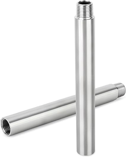 Conectores neumáticos 1/4 BSP TAILONZ acoplamiento de acero inoxidable 200 mm 7