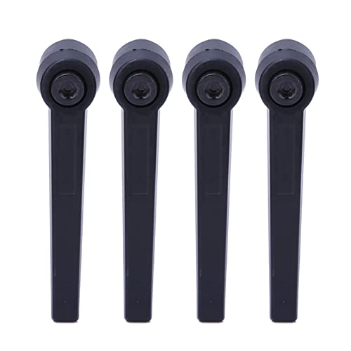 4PCS Metal Machine Knobs Adjustable Fixing Handle Female Thread (Internal thread M4 (handle length 50))