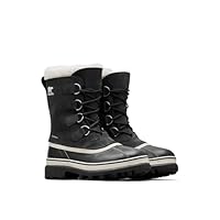 SOREL Bota feminina impermeável Caribou, Xisto, 36 | Amazon.com.br