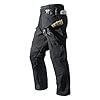 Mens Cargo Pant Winter Fleece Lined Stretch Tactical Work Trouser with Multiple Pocket Waterproof Hiking Outdoor Tactical Pants Black M