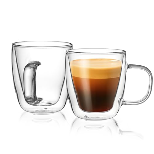 Sweese 5oz Double Wall Glass Espresso Cups