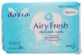 Laurier Pantyliner Airy Fresh 35 Pads 1 Pack