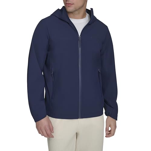 Champion Men's Hooded Rain Slicker, Peacoat, Large - image 1