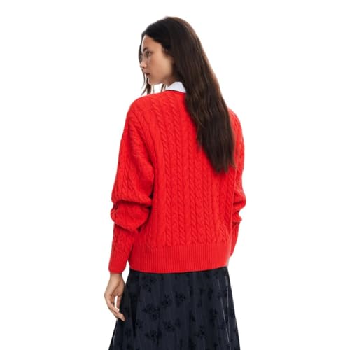 Image of Desigual Women's Woman Flat Knit Thin Gauge Pullover