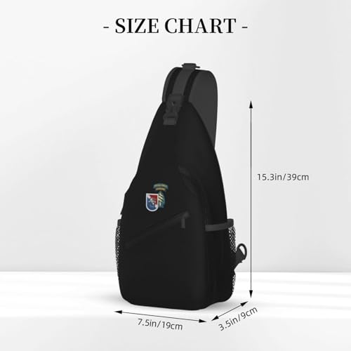 Bolso cruzado pequeño impermeable para hombre negro miniatura 3