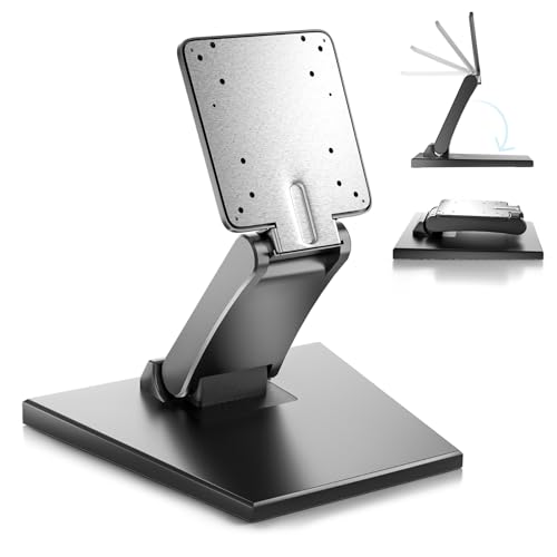 Monitor Stand Soporte para Monitor Soporte Monitor VESA 75x75 100x100 Soporte Vesa Escritorio Negro para Pantalla Táctil 10-27 Pulgadas