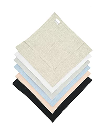 Servilletas de tela Rosa Marc Oliver, set de 4, 20" x 20" miniatura 6
