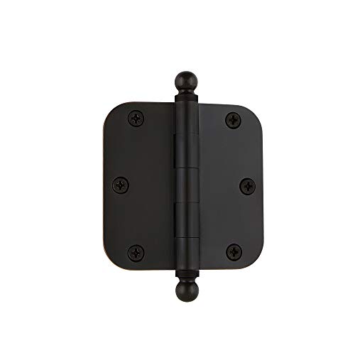 Image of Nostalgic Warehouse Ball-Tip Residential Door Hinge with Radius Corner