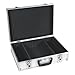 Perel Alu Werkzeugkoffer leer, Alukoffer leer, Werkzeugkoffer ohne Inhalt, Aluminiumkoffer, individuelle Fachaufteilung, inkl. 2 Schlüssel, 425 x 305 x 125 mm