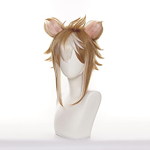 OSIAS Color Layered Gorou Genshin Impact Cosplay Wig for Man and Boys, Gorou Wig - Image 3