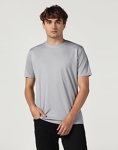 Image of INKKR Men's Short Sleeve Round Neck Dry Fit Multicolor T-Shirt Combo