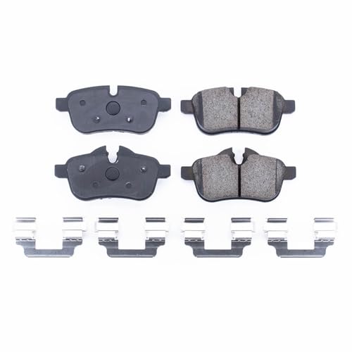 Image of PowerStop Rear Brake Pads for BMW Z4 2009-16 - Z17 Ceramic Brake Pads with Installation Hardware, 17-1433