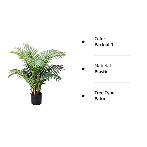 Palm Tree Artificial Plants Fake Tree Large Tropical Leaves Decorations Palm Leaves Imitation Artificial Plants Leaf (Pack Of 1) #TOP7